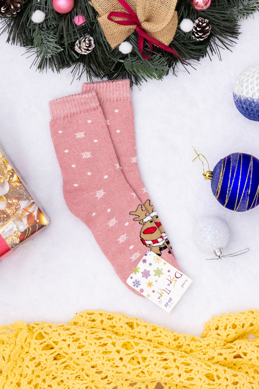 Шкарпетки дитячі "Новорічні" (зима) підліткові